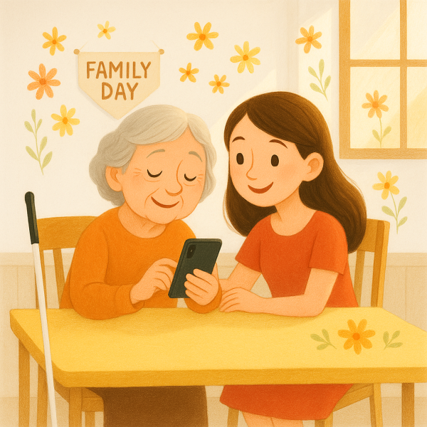 (北區)視力退化後，一起優雅、自在過生活 家庭日活動