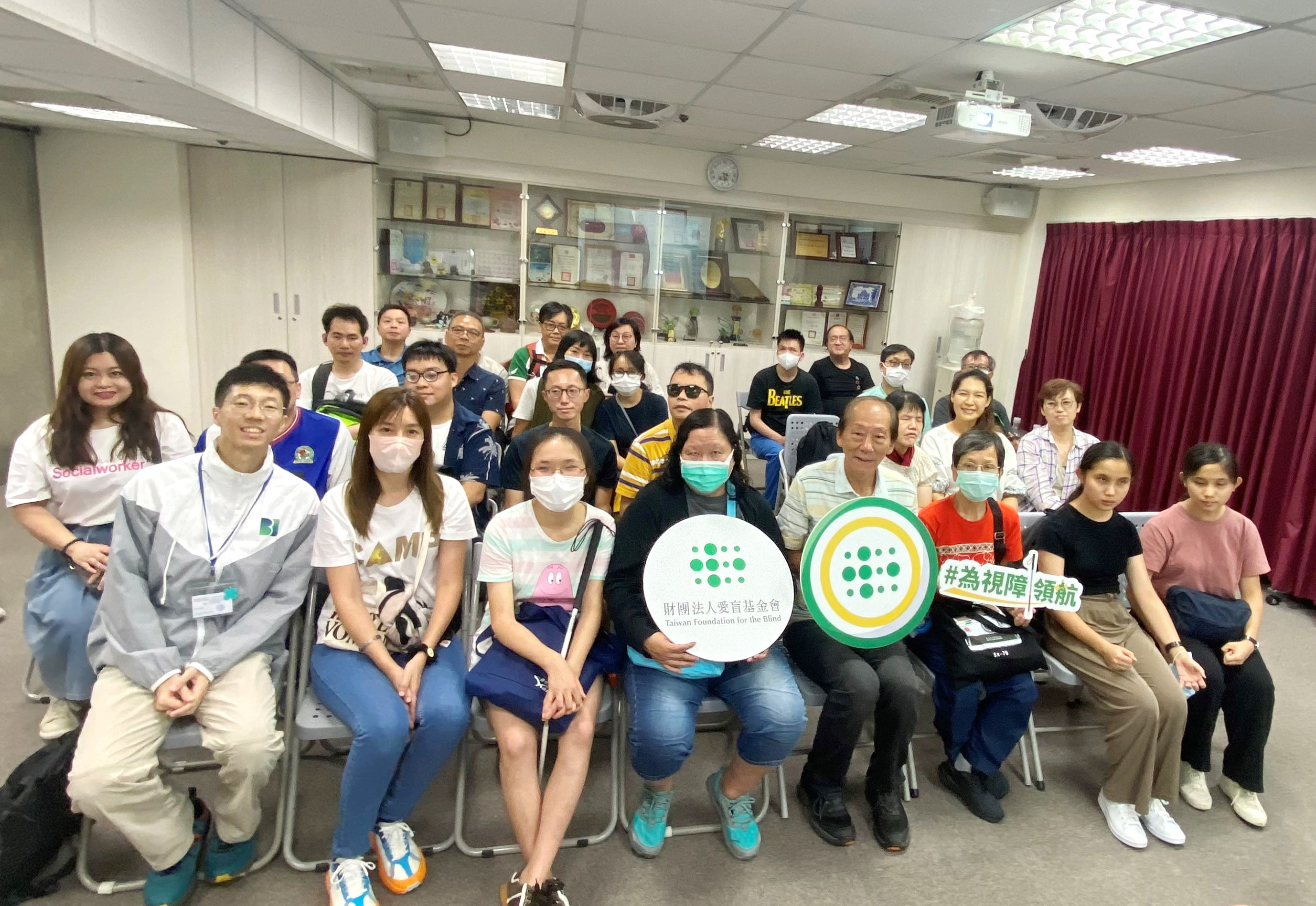 香港失明人協進會參訪交流（8月）
